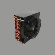 Радиатор CD 15 (с двигателем, крыльчаткой и решеткой)